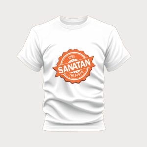 Sanatan White T-Shirt - Image 1